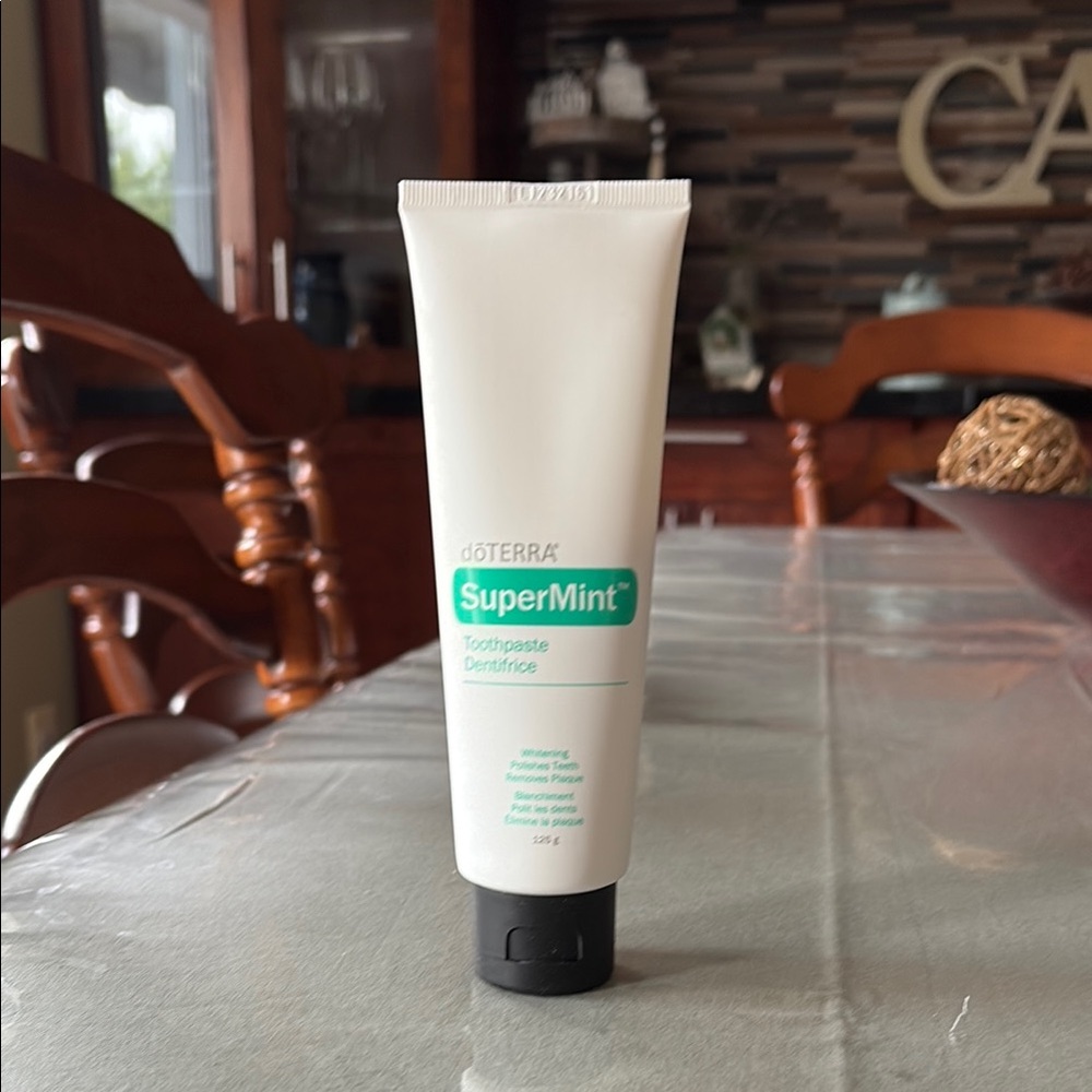 doTERRA SuperMint Toothpaste with Black Cap